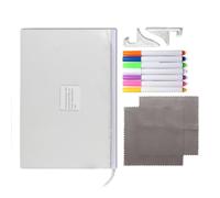 LED Message Board, Acrylic Whiteboard, Lighted Erase Pad, Size Option, 5.91x5.91x1.18in or 11.81x7.87x1.18in, USB Powered Writing, Dry Display for Kitchen, Sturdy Desk