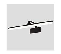 LED Miroir Avant Lumière Coiffeuse Miroir Lumière Salle De Bains Étanche À L'humidité Applique Rétro Noir, Lampe De Miroir (Couleur: Lumière Blanche-70cm / 16w) Le Nouveau