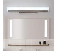 Led Mirror Light 56Cm Nordic Silver Artwork Picture Light Studio Room Lampe de Cabinet de Miroir de Salle Den Imperméable