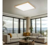 LED Montage Lampe Aspect de Bois Plafonniers Aluminium Panneau Sommeil Chambre