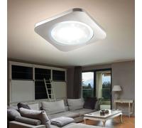 LED Montage Lampe Cristal Effet Travail Chambre Couvrir Lampe Chrome Éclairage