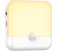 Led Motion Sensor Night Light For Indoor Usb Rechargeable Cabinet Light Adhesive With Magnetic Strips For Wardrobe Bedroom Stairs Wardrobe Kitchen Hallway