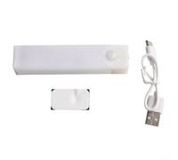 LED Motion Sensor Night Light Rechargeable Warm(warm light 10CM) | Auto-on in pour dark, sensitive motion detection, hands-free operation, warm color glow, energy saving