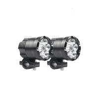 LED Moto Phares Phare LED pour Moto 60 W Projecteur Universel pour Moto Phare Auxiliaire LED Supplémentaire Lampe D'assemblage pour Moto(1 pcs 60W)