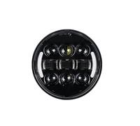 LED Moto Phares pour Indian Scout pour V-Star pour Triumph Phare Avant Universel À LED Voiture Et Moto Compatible avec DRL H4 5 3 4 Pouces 5.75 Pouces(B)