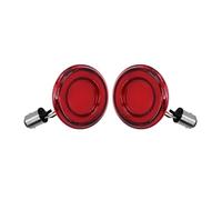 LED Moto Phares pour Touring CVO pour Street Glide Road King Breakout Fat Boy Moto Indicateur LED Clignotant Feu Avant Clignotant(Turn Signal Light B)