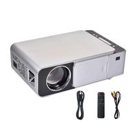 LED Movie Projector, High Definition 4K LCD Display, Same Screen Video Projector with Noise Reduction, Home Theater, Perfect for Movies, TV Series, Photo Sharing, Sports, Easy Setup