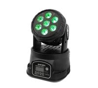 LED Moving Head Light, 540° panoramique/inclinaison, longue durée de vie, 7X12W 4in1, prise européenne