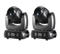 LED Moving Head Light, puissance 120W, gobos rotatifs, rotation du prisme, 120W prix unitaire 2 pièces, prise EU