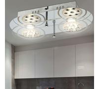 LED Mur Couvrir Spot Lampe Luminaire Éclairage Verre Cristal Chrome Cuisine