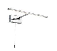 LED mur lampe de lecture en acier chromé mobile tableaux d'éclairage
