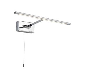 LED mur lampe de lecture en acier chromé mobile tableaux d'éclairage