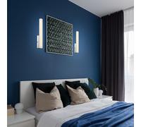 LED Mur Lampe la Vie Chambre Interrupteur Éclairage Chrome Lampe Grand Lumière