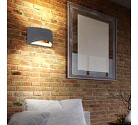 LED Mur Lampe la Vie Ess Chambre Éclairage Up Bas Spot Bêton Lampe Gris