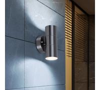 LED Murale Spot Lampe Haut Bas Extérieur Jardin Éclairage Spot Inox Cour Route