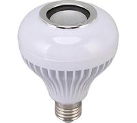 LED Music Light Bulb with Built in Bluetooth Speaker, Multiple Color APP Dual Control Smart Bulb, 12