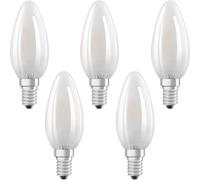 LED N/A OSRAM HOMELIGHTING 4058075090682 4 W = 40 W blanc chaud (Ø x L) 35 mm x 100 mm 5 pc(s)