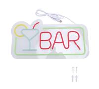 LED néon BAR Cocktail verre montage mural signe visuels dynamiques Ambiance pour discothèque Restaurant fête