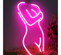 LED néon logo sexy beauty design alimenté par des piles USB ou AA fenêtre mur décoration salon de beauté kiosque boutique décoration Bar Night Club Ambiance lumière