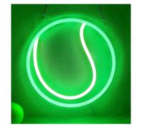 LED néon signe Enseigne Néon Balle De Tennis, Applique Murale USB Avec Variateur Pour La Maison, Le Bureau, Le Bar, La Salle De Sport, Pour Femmes, Hommes Et Adolescents