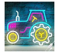LED néon signe Néons De Tracteur Pour La Décoration Murale, LED À Intensité Variable Pour La Décoration Du Garage Et Bar De Ferme De Chambre Alimenté Par USB