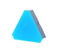 LED nid d'abeille Triangle quantique lumière bricolage applique murale ramassage rythme fond chambre chevet veilleuse bureau décoration Protection des yeux et économies d'énergie(10 PCS,WiFi APP)