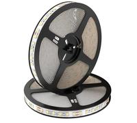 LED Nord Bande LED NW - 5 m - Blanc neutre - Autocollant - Intensité variable - Peut être raccourci - Bande LED NW - Blanc - 24 V - Sans câble et sans transformateur - Pour TV, cuisine