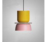 LED Nordique Macaron Lampes Suspendues Lampe De Table À Manger Design Créatif Table De Chevet En Métal Chambre Lampe Suspendue Moderne Minimalisme Lampe SuspenduePour Cuisine E27,A Safehappy