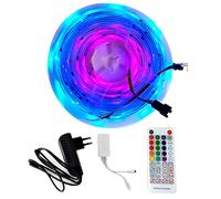 LED Nuage Plafond Light Strip Accessories, Lumière LED Thundercloud 3D avec Contrôle D'application Coton Coloré Éclair Veilleuse Nuage pour Salle De Jeux Bar Party(Ne Comprend Pas Le Coton) 5m