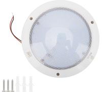 LED -Panel lumière avec interrupteur système solaire pour bateau RV-armoire de toit de cuisine 12 V (blanc chaud (27003200K))