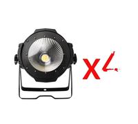 LED Par Light, 200W COB, blanc chaud & blanc froid, seulement 4 pièces de lumière, fiche EU