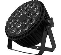 LED Par Light, consommation d'énergie, canaux DMX, plat 4IN1 noir Powe-a, prise EU