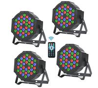 LED Par Projecteurs DJ Light Lumière Disco de Fête 36 LED Lampe de Scène 7 Modes D'éclairage avec Télécommande pour Stage DJ Show Party Bar KTV Halloween Noël
