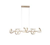 LED Pendelleuchte à Manger Dimmable Laiton Métal 99 CM 3000 K Suspendue Cuisine