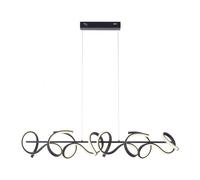 LED Pendelleuchte à Manger Dimmable Métal Noir 99 CM 3000 K Suspendue Cuisine