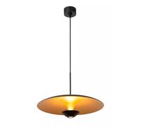 LED Pendelleuchte Aluminium or Noir Ø40 CM 2700 K Lampe Suspendue à Manger