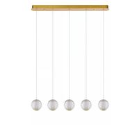 LED Pendelleuchte Or Cuisine Salle à Manger 84 CM 5-flammig 2700 K Lampe Vintage