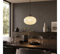 LED Pendentif Plafonnier Noir Mat Globo Lampe Salle à Manger 120 cm