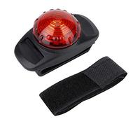 LED Pet Anti Lost Pendant, Waterproof ABS Plastic Dog Collar Light, High Brightness 5 km Visibility Night Safety Beacon with 270° Wide Angle for Dogs, Includes Magic Strap for All (Rouge)