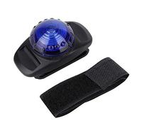 LED Pet Anti Lost Pendant, Waterproof ABS Plastic Dog Collar Light, High Brightness 5 km Visibility Night Safety Beacon with 270° Wide Angle for Dogs, Includes Magic Strap for All (Bleue)