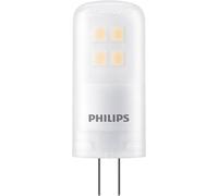 LED Philips LED 76751800 CEE F (A - G) G4 culot à ergots 2.1 W = 20 W blanc chaud (Ø x L) 1.5 cm x 4 cm à intensité variable