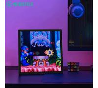 LED Pixel Matrix Bluetooth affichage intelligent 64x64 RGB panneau de lampe numérique bricolage Art affichage jeu Anime chambre décor cadre APP contrôle USB Plug