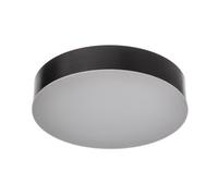 LED Plafonnier extérieur Lahja (Moderne) en Noir (1 lampe,à), Luminaire d’extérieur pour le jardin, la terrasse, balcon & maison, plafonnier