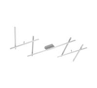 LED Plafonnier Kerem à intensité variable (Moderne) en Gris Métal e. a. pour Salon & Salle manger (1 lampe,à), Eclairage LED, Lampe Luminaire Plafonnier, Plafond, Eclerage Plafond