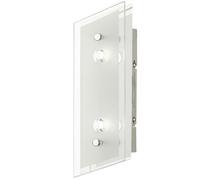 LED Plafonnier Salle à manger Plancher Spot Mural Chrome Lampe Verre Abat-jour9740025-2