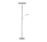 LED Plafonnier Salon Verre Liseuse En 199 CM 48 W Lampadaire à Vasque En Acier