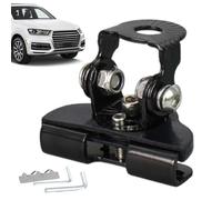 Led Pod Light Bracket, Car Hood Lamp Fixing Mount, Adjustable Light Bar Brackets, Rust-Resistant Steel Mounting Clamps for Truck, Vehicle, Installation Accessory, Silver, Black