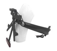 LED pour BMW R, pour Nine T, pour Scrambler, R9T, pour, pour Racer, pour Urban, pour RnineT G/S, Relocalisation Plaque D'immatriculation Support de Plaque immatriculation Moto(Chrome No Logo)