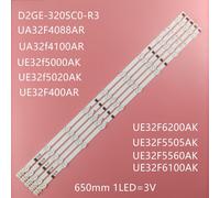 Led pour tv rétro-éclairage Sam chanté ue32f5000ak ua32f4088ar ua32f4100ar CY-HF320BGSV1H LUMENS d2ge-320sc0-r3 matrice 32 pouces Bande 650 ""Nipseyteko