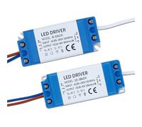 LED Power Driver 1W-36W 5.5 * 2.1mm Female Connector 300mA Constant Current Lighting Transformer For LED Light Strip Office(8-12X1W)